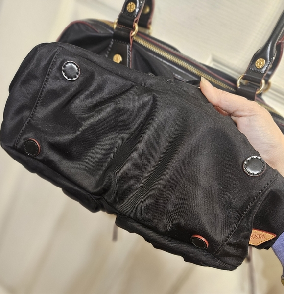 MZ Wallace Jane Bedford black handbag purse shoulderbag & wristlet wallet - Picture 5 of 13